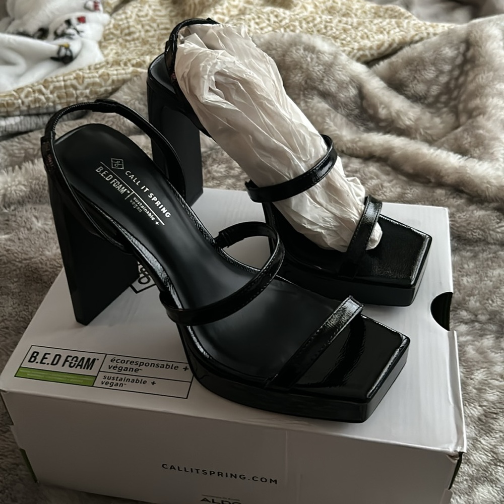 Black heels